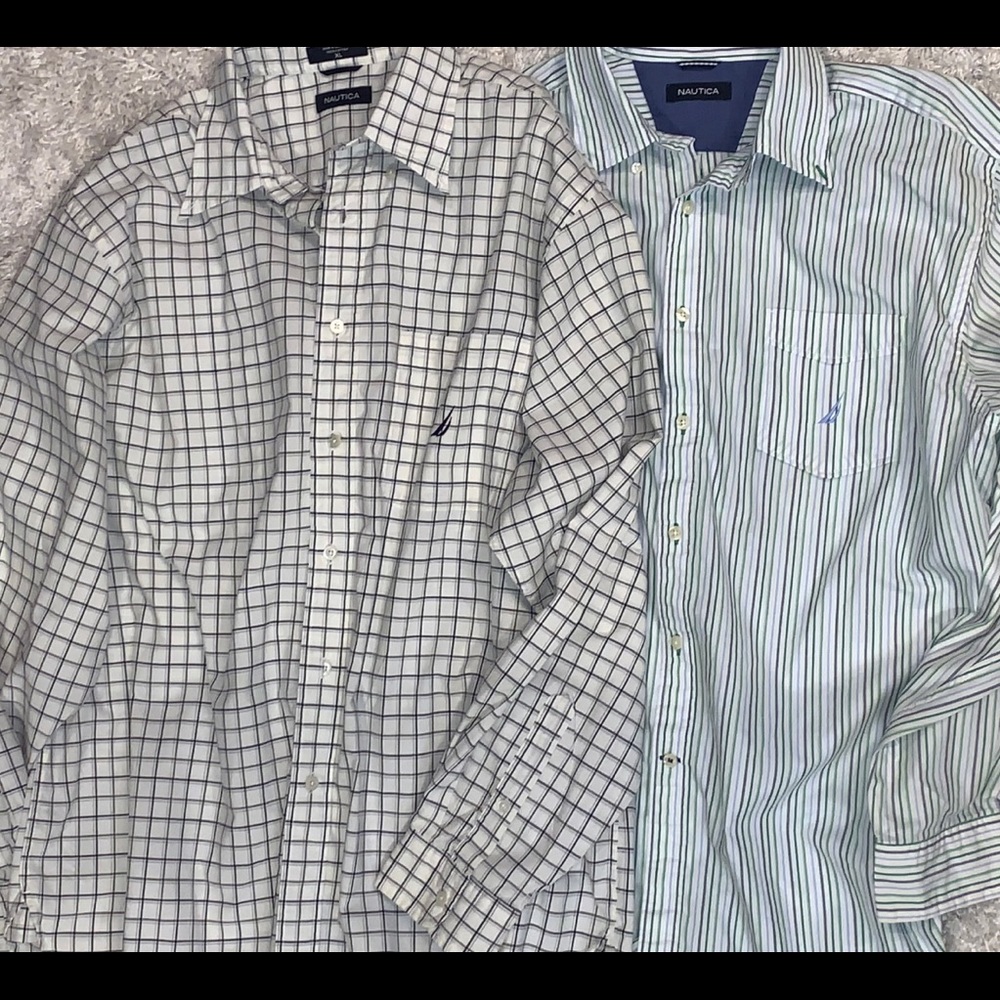 2 Men’s Nautica shirts
